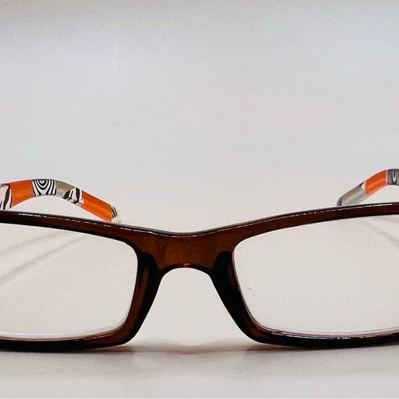 Geometric narrow readers w/ spring hinges, stylish arms & thin Aspheric Lenses - Picture 4 of 13